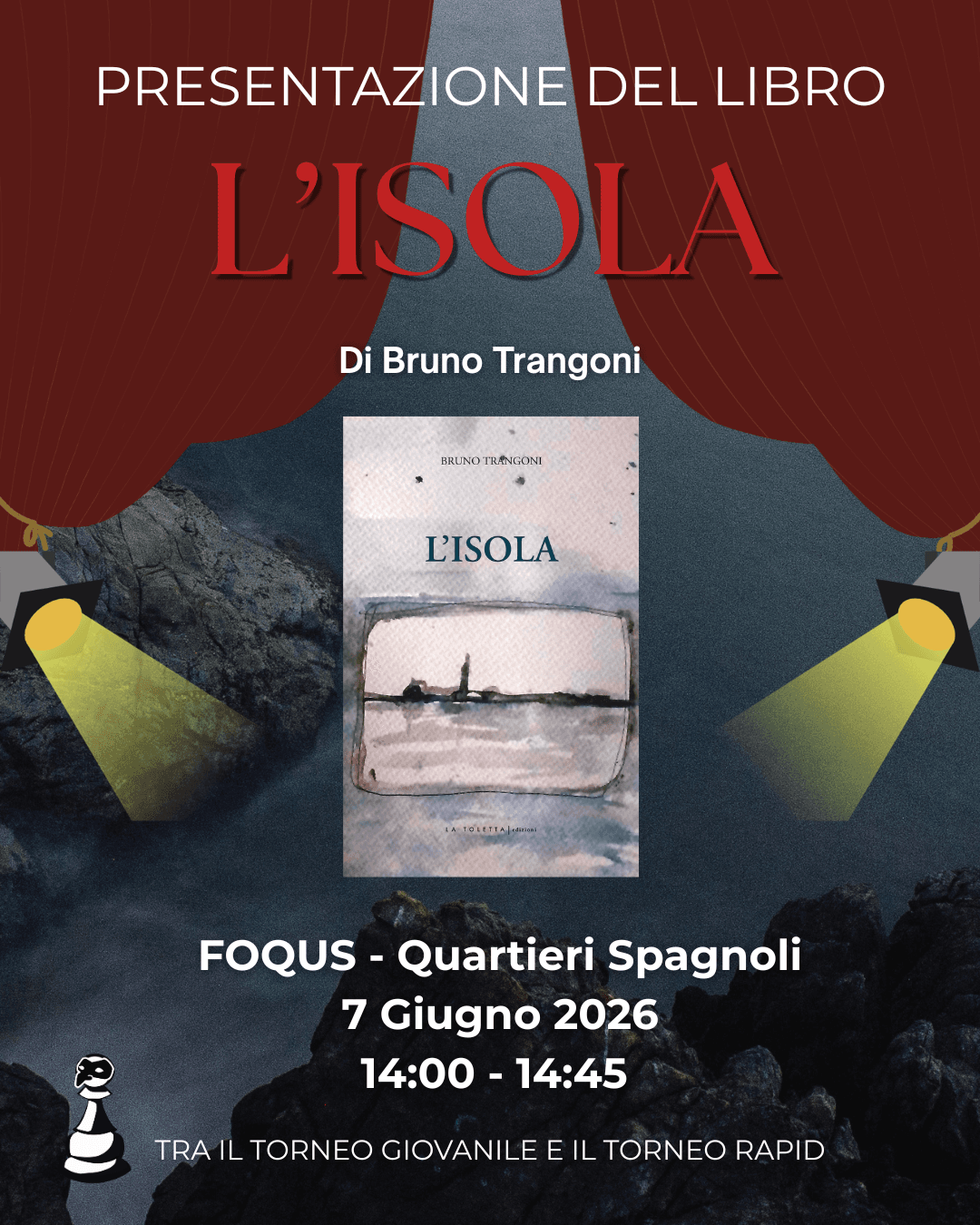 Presentazione del libro “L’ISOLA” di Bruno Trangoni!