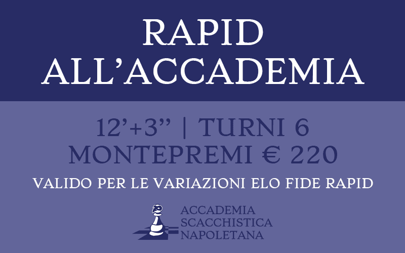 Rapid all'Accademia | 11 SETTEMBRE 2025