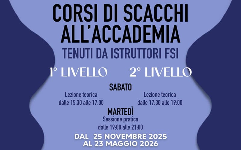 Corsi di Scacchi 2025-2026