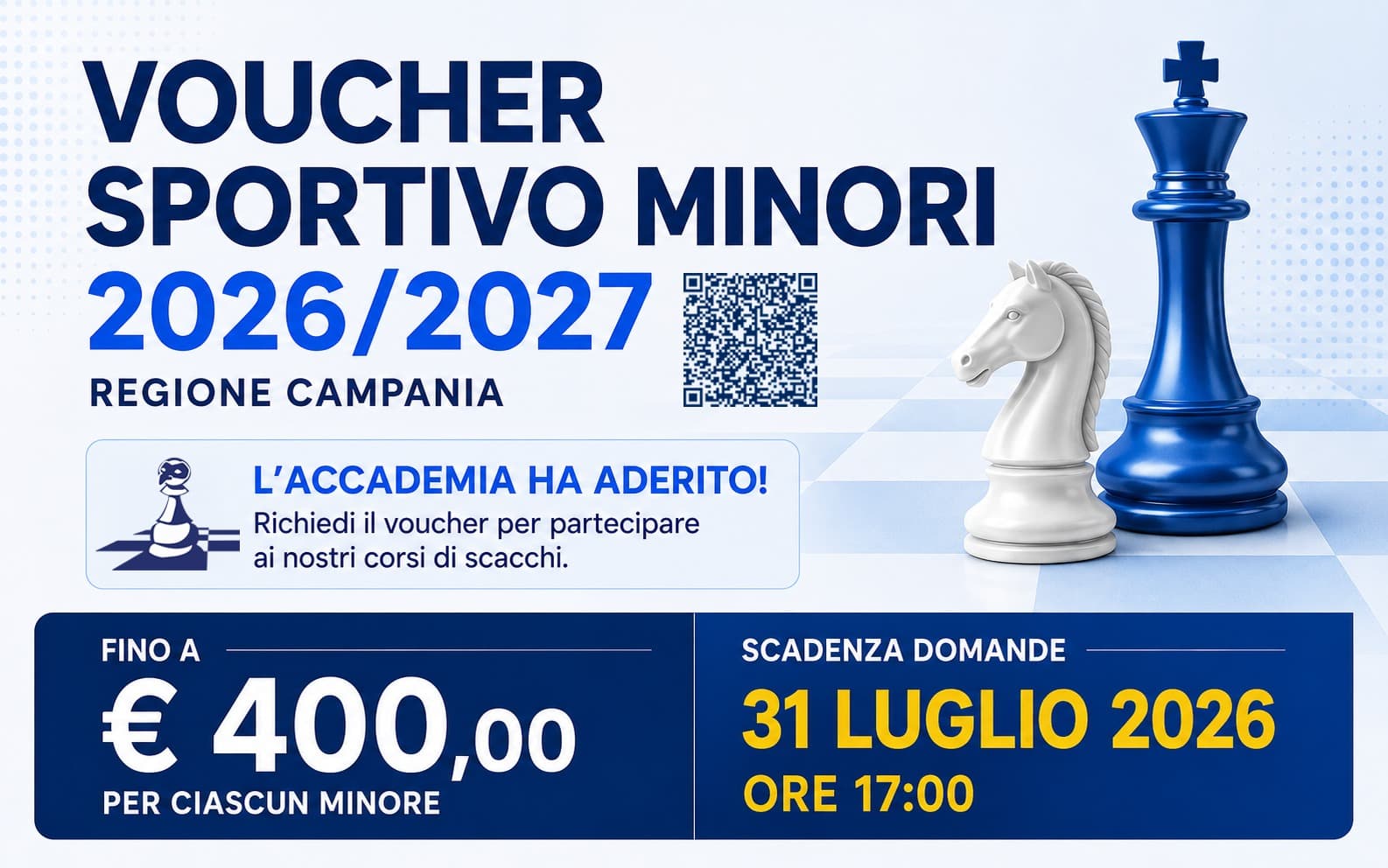 Voucher Sportivo Minori 2026/2027