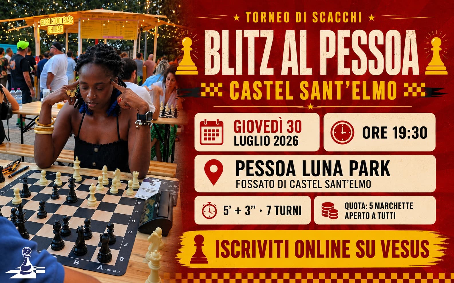 Blitz al Pessoa – Castel Sant'Elmo
