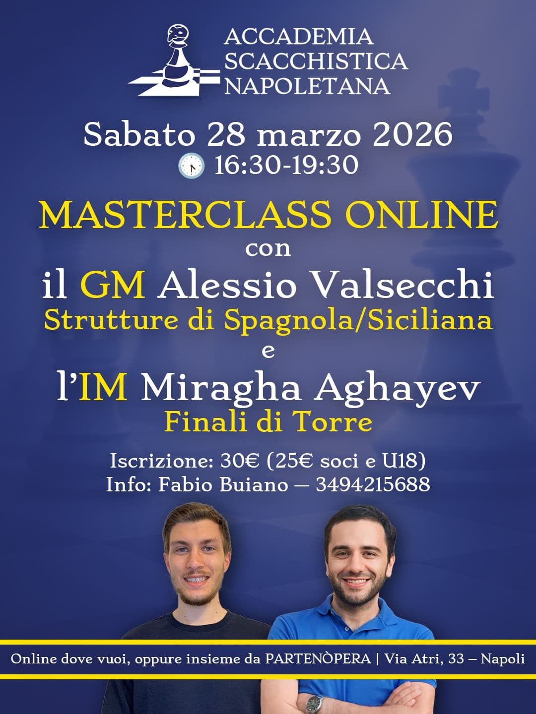 MASTERCLASS ONLINE