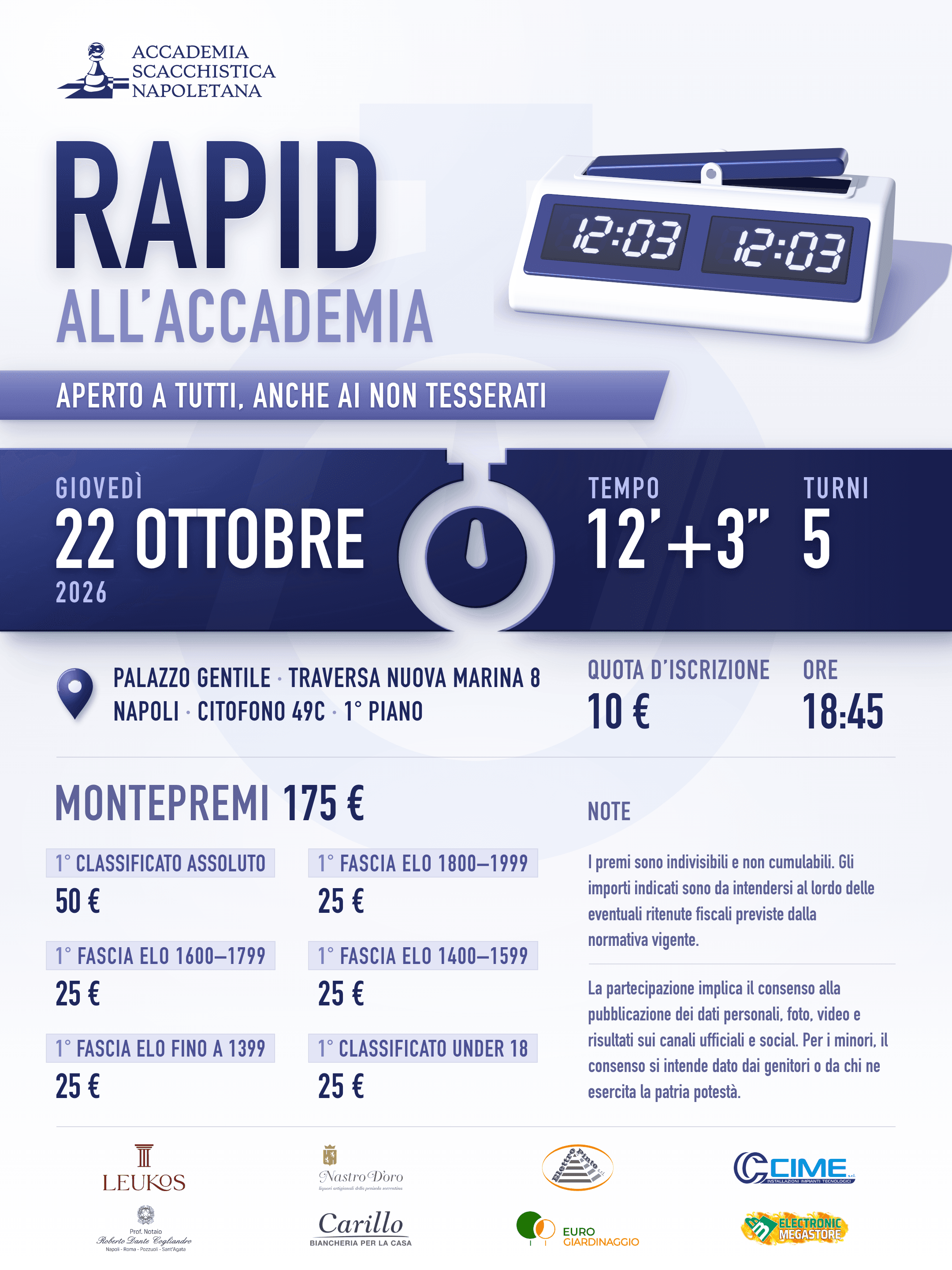 RAPID ALL'ACCADEMIA | GIOVEDÌ 22 OTTOBRE