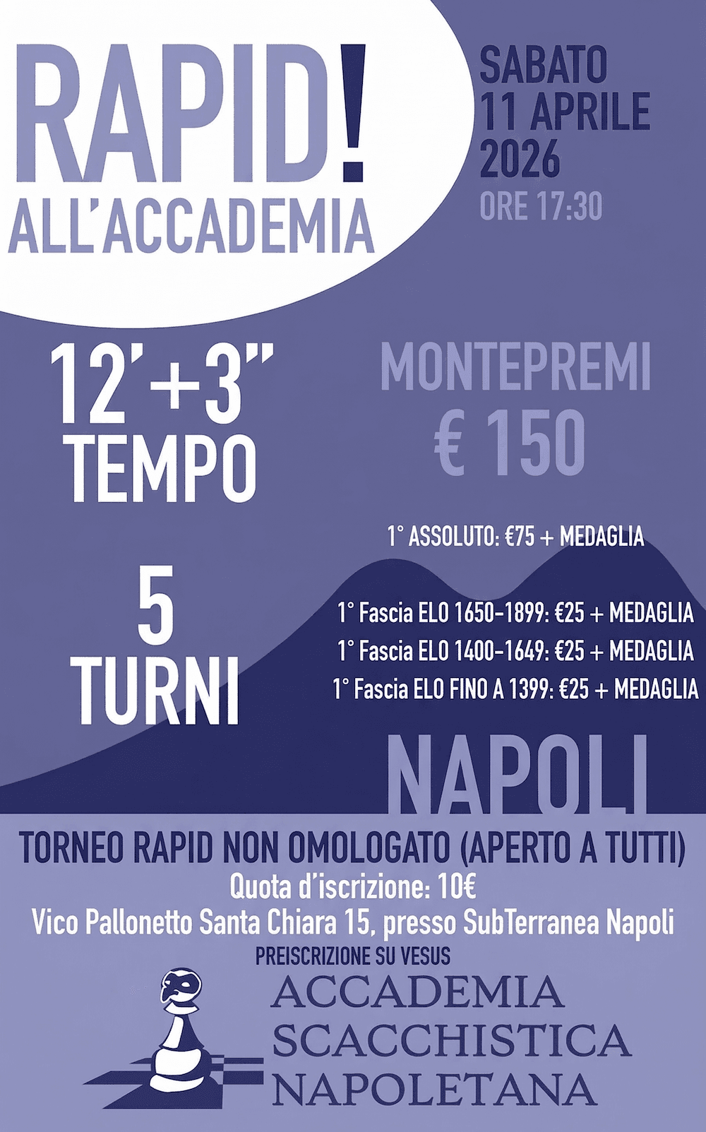 RAPID ALL'ACCADEMIA | SABATO 11 APRILE